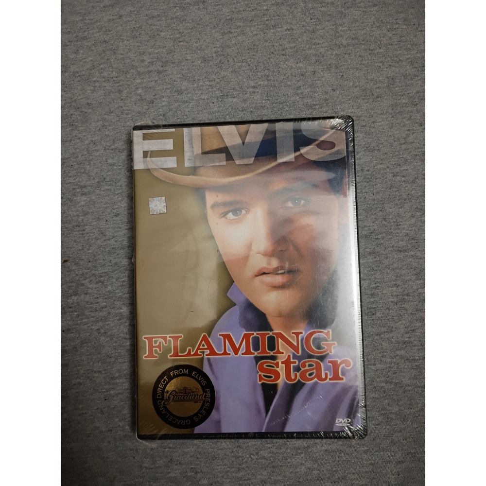 Elvis Presley Flaming Star DVD 2002 Graceland Direct Sealed Western Movie